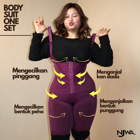 NJWA Shaped Wear Bodysuit One Set