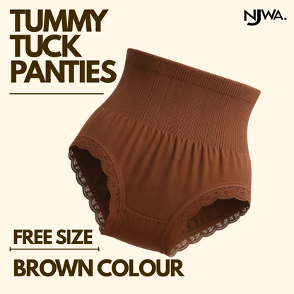 NJWA Tummy Tuck Panties Hight Waist Cover Tummy