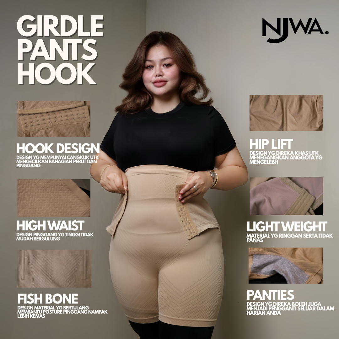 NJWA Girdle Pants with Hook